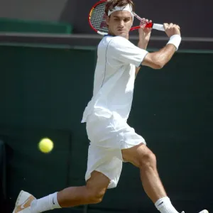 Roger Federer Print - Wimbledon 2005