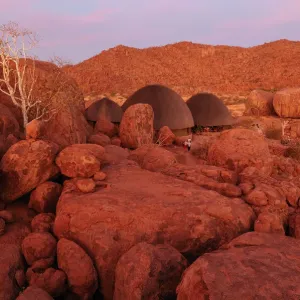 Resort Boulders Print at Sunset, Namibia