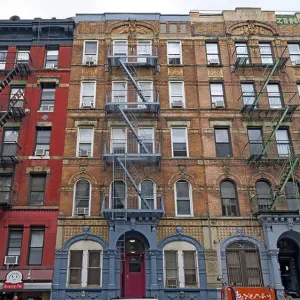 Tenements at St Marks Place Print from Alamy Tenements at St Marks Place Print from Alamy