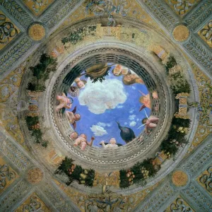 Camera degli Sposi Ceiling Oculus Print Camera degli Sposi Ceiling Oculus Print