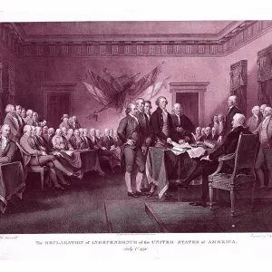 Print of The Declaration of Independence Print of The Declaration of Independence