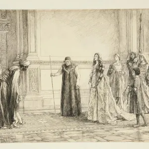 Print of Prince of Morocco from The Merchant of Venice Print of Prince of Morocco from The Merchant of Venice
