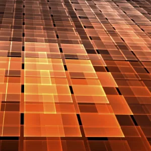 Abstract Fractal Print - Computer-Generated Image