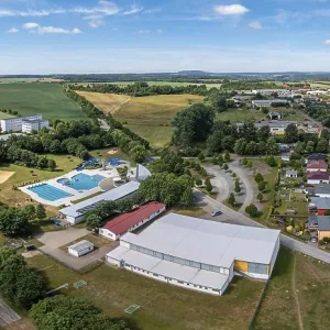 Aerial View over Harzgerode Print