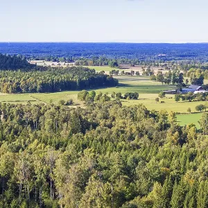 Aerial View of Swedish Landscape Print Aerial View of Swedish Landscape Print
