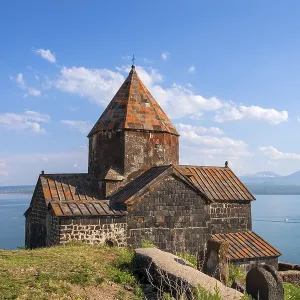 Armenian Orthodox Church Sevanavank Print, Lake Sevan Armenia Armenian Orthodox Church Sevanavank Print, Lake Sevan Armenia