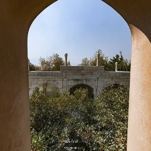 Babur's Shrine, Gardens of Babur Print, Kabul, Afghanistan Babur's Shrine, Gardens of Babur Print, Kabul, Afghanistan