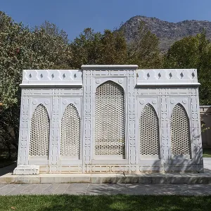 Babur's Shrine, Gardens of Babur Print, Kabul, Afghanistan Babur's Shrine, Gardens of Babur Print, Kabul, Afghanistan