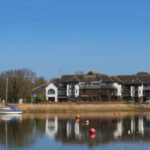 Boats on River Exe Print, Topsham, Devon Boats on River Exe Print, Topsham, Devon