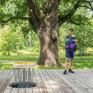 Disc Golf Print, Volkspark Potsdam, Germany Disc Golf Print, Volkspark Potsdam, Germany
