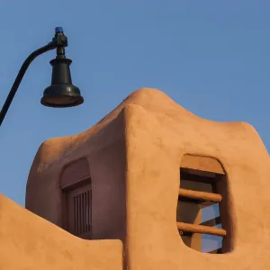 Adobe Architecture Print - Santa Fe, New Mexico Adobe Architecture Print - Santa Fe, New Mexico
