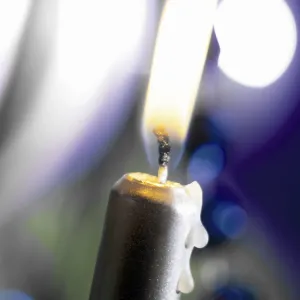 Burning Candle Print Burning Candle Print