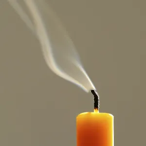 Candle Print by imageBROKER Candle Print by imageBROKER