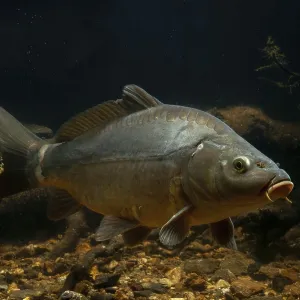 Carp, Cyprinus carpio Print Carp, Cyprinus carpio Print