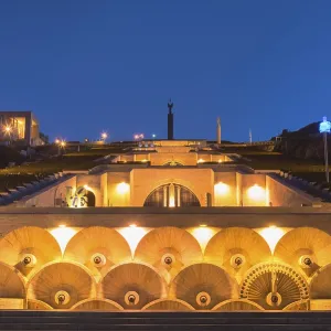 The Cascade at Dawn, Yerevan, Armenia Print The Cascade at Dawn, Yerevan, Armenia Print