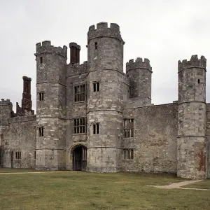 Titchfield Abbey Print, View from the South Titchfield Abbey Print, View from the South