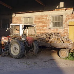 Old Tractor Print Old Tractor Print