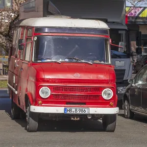 Oldtimer Opel Blitz 300 Print, Former Fire Engine Oldtimer Opel Blitz 300 Print, Former Fire Engine