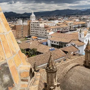 Cathedral of the Immaculate Conception Print, Cuenca Ecuador Cathedral of the Immaculate Conception Print, Cuenca Ecuador