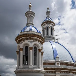 Cathedral of the Immaculate Conception Print, Cuenca Ecuador Cathedral of the Immaculate Conception Print, Cuenca Ecuador