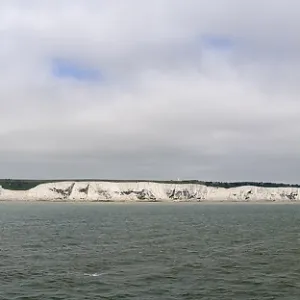 Las aristas de caliza de Dover, Kent. Las aristas de caliza de Dover, Kent.