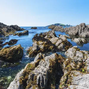 Bantham Beach Cliffs Print, Devon Coastline, England Bantham Beach Cliffs Print, Devon Coastline, England