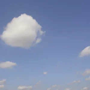 Formación de nubes, nubes cumulonimbus grandes individuales.