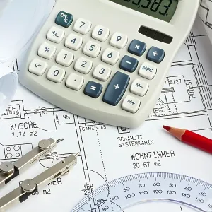 Construction Plan for Residential Building Print