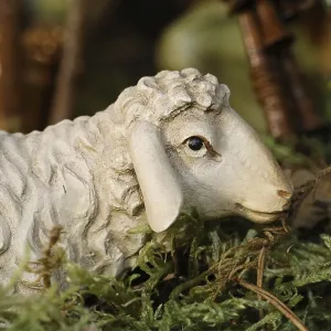 Cot Figurine Print: Sheep Cot Figurine Print: Sheep