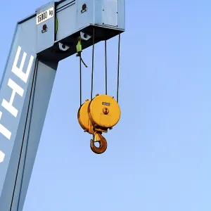 Freight Crane Hook Print Freight Crane Hook Print