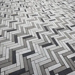 Creative Structure Print with Paving Stones, Montreal