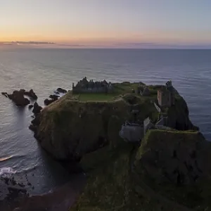 Dunnottar Castle Print at Sunrise, Aberdeenshire, Scotland Dunnottar Castle Print at Sunrise, Aberdeenshire, Scotland