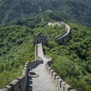 The Great Wall of China Print - Mutianyu Section, Beijing The Great Wall of China Print - Mutianyu Section, Beijing