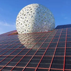 Futuroscope Theme Park Print, Poitiers, France