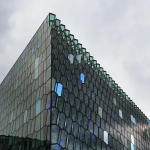 Harpa Concert Hall Glass Façade Print Harpa Concert Hall Glass Façade Print