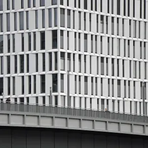 Modern Glass Facade Building Print, Berlin, Germany Modern Glass Facade Building Print, Berlin, Germany