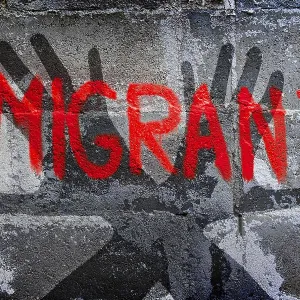 Migrant Defiance Print Migrant Defiance Print