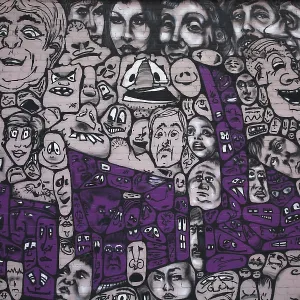 Berlin Wall Graffiti Print Berlin Wall Graffiti Print
