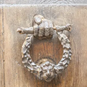 Alghero Hand Holding Door Knocker Print, Sardinia, Italy Alghero Hand Holding Door Knocker Print, Sardinia, Italy