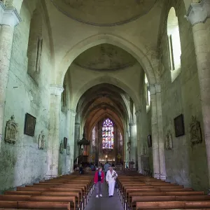Inside the Monolithic Church Print, Saint Emilion, France Inside the Monolithic Church Print, Saint Emilion, France