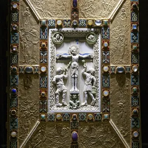 Interior View of Codex Aureus Print, Echternach Abbey