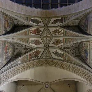 Interior View of Notre-Dame de Luxembourg Cathedral Print Interior View of Notre-Dame de Luxembourg Cathedral Print