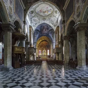 Vista Interior de la Catedral de Monza.