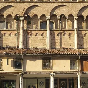 Print of Ferrara, Emilia-Romagna Region, Italy