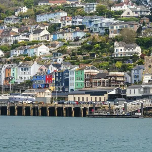 Kingswear from Dartmouth, Devon Print Kingswear from Dartmouth, Devon Print