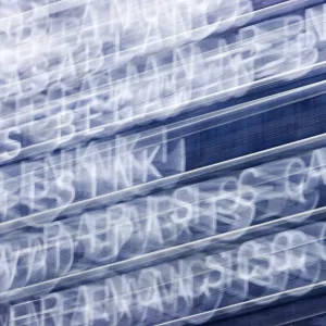 Letters Mix-up Print