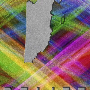 Colorful Map of Belize Print