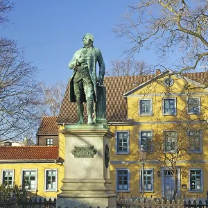 Gotthold Ephraim Lessing Print, Brunswick, Germany Gotthold Ephraim Lessing Print, Brunswick, Germany