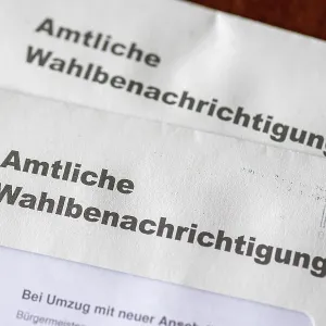 Amtliche Wahlbenachrichtigung Amtliche Wahlbenachrichtigung