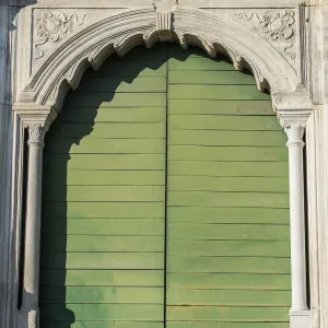 Old Style Door Architecture Print Old Style Door Architecture Print